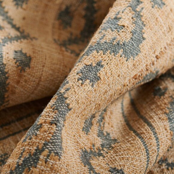 Erin Gates Momeni Orchard Verdure Leaf Hand Woven Jute Wool Runner - Picture 6 of 7